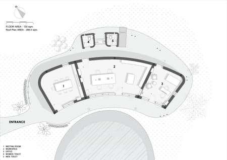 Architect Office at the Water's Edge